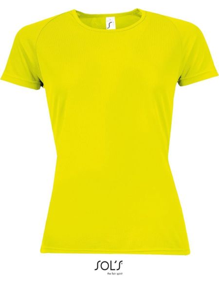 Damen T-Shirt Sporty Women weiß