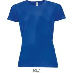 Damen T-Shirt Sporty Women königsblau