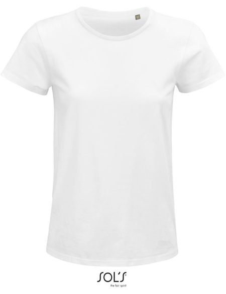 Damen T-Shirt Sols Crusader Women weiß