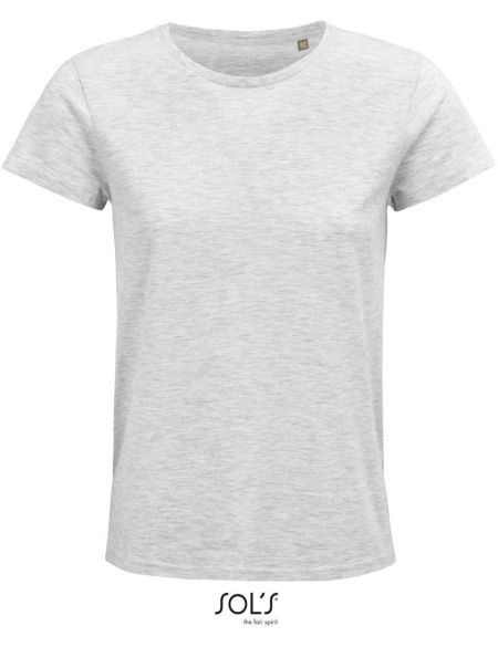 Damen-T-Shirt Sols Crusader Women ash