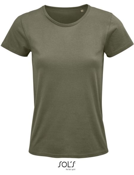 T-Shirt Sols Crusader Damen Khaki