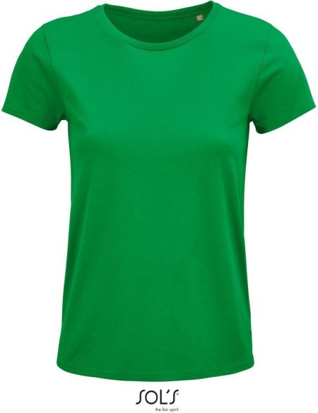 Damen-T-Shirt Sols Crusader Women Kelly Green