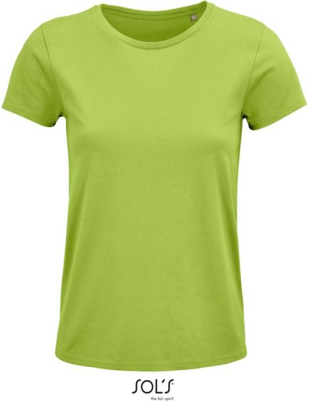 Damen T-Shirt Sols Crusader Women apfelgrün
