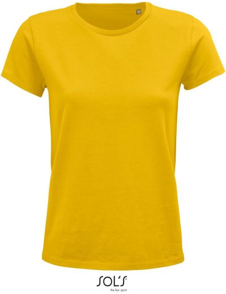 Damen-T-Shirt Sols Crusader Women Gold