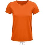 T-Shirt Sols Crusader Damen orange