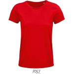 Damen T-Shirt Sols Crusader Women rot