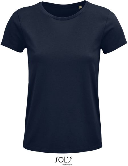 Damen-T-Shirt Sols Crusader Women französisch marineblau