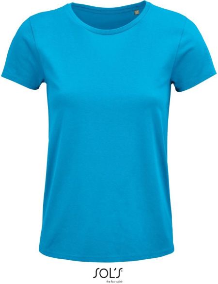 T-Shirt Sols Crusader Damen Aqua
