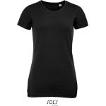 Damen-T-Shirt Sols Millenium Women tiefschwarz