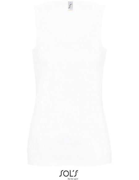 Damen-Tanktop Sols Jane weiß