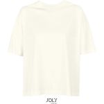 Damen-T-Shirt Sols Boxy Women in gebrochenem Weiß
