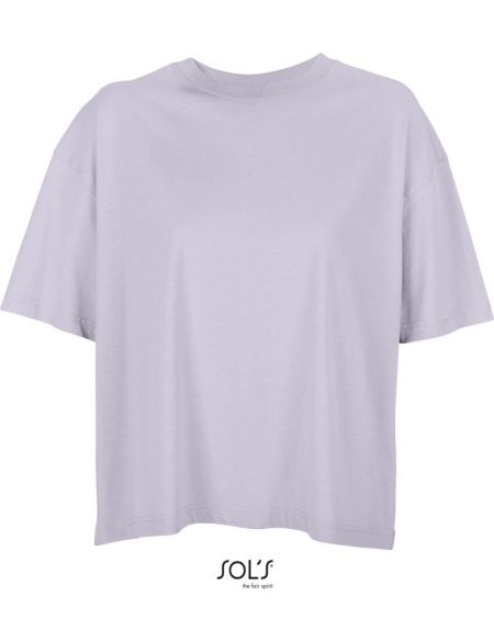 Damen T-Shirt Sols Boxy Women lila