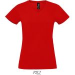 Damen T-Shirt Sols Imperial V Women rot
