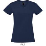 Damen-T-Shirt Sols Imperial V Women französisch marineblau
