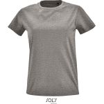 Damen T-Shirt Sols Imperial Fit Women grau meliert