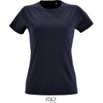 Damen T-Shirt Sols Imperial Fit Women französisch marineblau