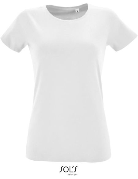 Damen-T-Shirt Sols Regent fit Women weiß