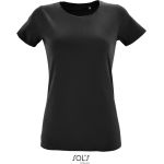 Damen-T-Shirt Sols Regent fit Women tiefschwarz