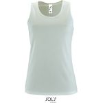 Sols Sporty TT Damen Sport-Tanktop weiß