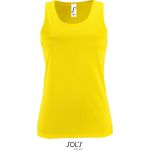 Sols Sporty TT Damen Sport-Tanktop neongelb