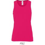 Sols Sporty TT Damen Sport-Tanktop neonpink