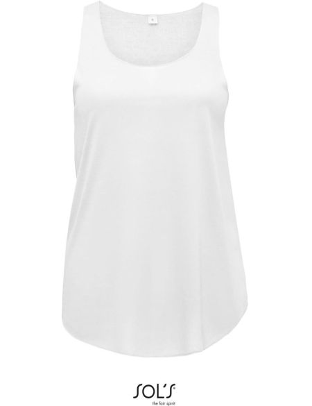 Damen-Tanktop Sols Jade weiß
