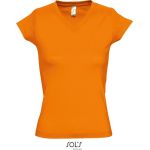 Damen T-Shirt Sols Moon orange