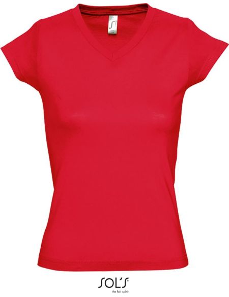 Damen T-Shirt Sols Moon weiß