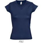 Damen-T-Shirt Sols Moon, französisches Marineblau