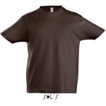 Kinder-T-Shirt Sols Imperial Kids Schokolade