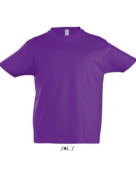 Kinder-T-Shirt Sols Imperial Kids dunkelviolett