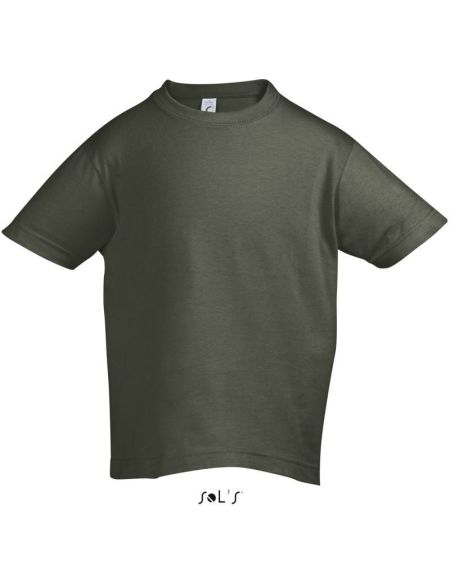 Sols Regent Kids Armee-T-Shirt