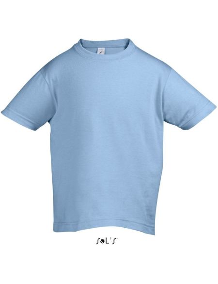 Kinder-T-Shirt Sols Regent Kids himmelblau
