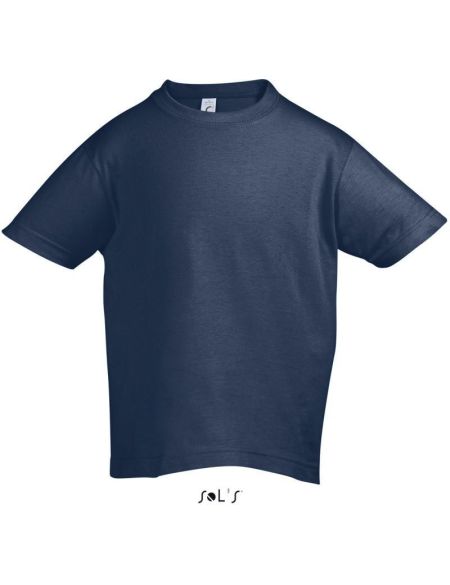 Kinder-T-Shirt Sols Regent Kids Denim
