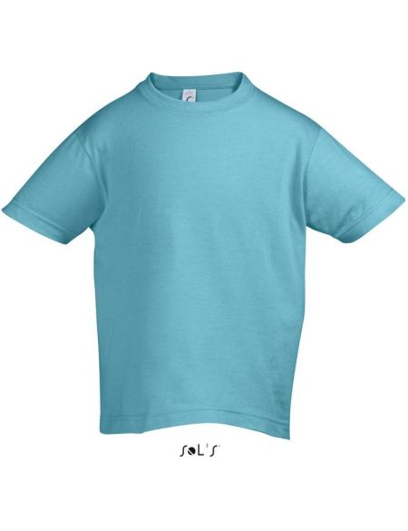 Kinder-T-Shirt Sols Regent Kids atollblau