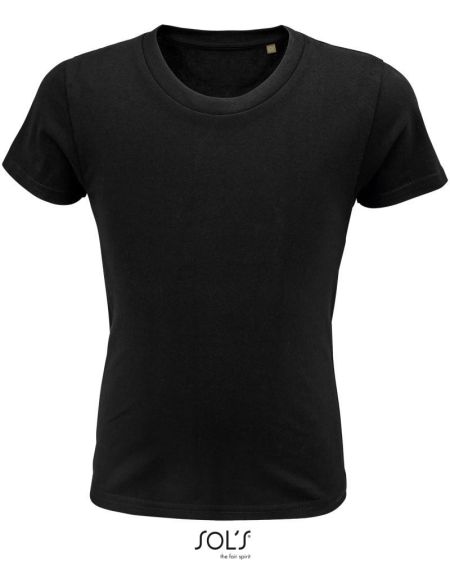 Kinder-T-Shirt Sols Pioneer Kids tiefschwarz