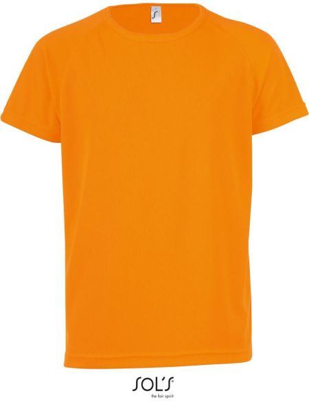 Kinder-Sport-T-Shirt Sols Sporty Kids weiß
