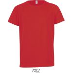 Kinder-T-Shirt Sols Sporty Kids rot