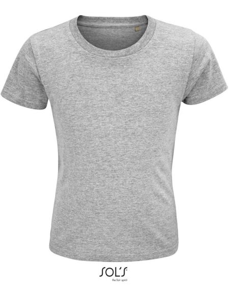 Kinder-T-Shirt Sols Crusader Kids grau meliert