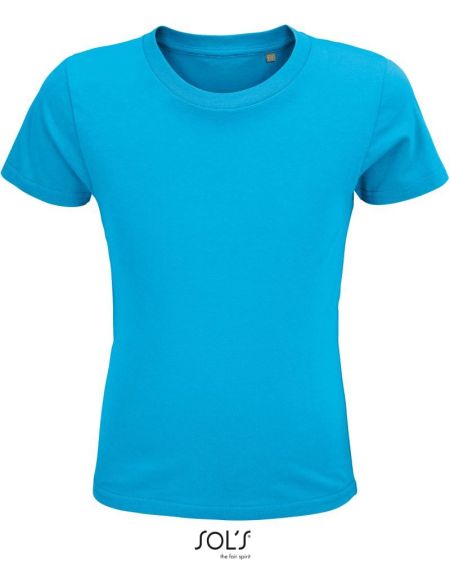 Kinder-T-Shirt Sols Crusader Kids Aqua