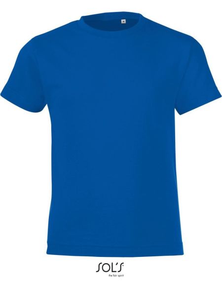 Kinder-T-Shirt Sols Regent Fit Kids weiß