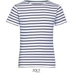 Kinder-T-Shirt Sols Miles Kids weiß/navy
