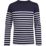 Kinder-T-Shirt mit langen Ärmeln Sols Matelot LSL Kids französisch marineblau/weiß