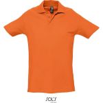 Herren-Poloshirt Sols Spring II orange