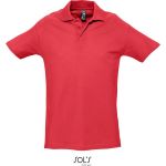 Herren-Poloshirt Sols Spring II rot
