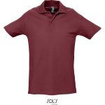 Herren-Poloshirt Sols Spring II Burgunderrot