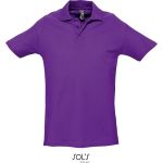 Sols Spring II Herren-Poloshirt dunkelviolett