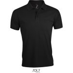 Herren-Poloshirt Sols Prime Men schwarz