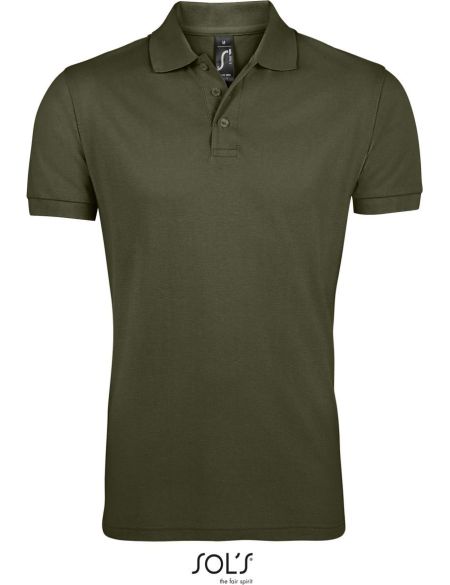 Herren-Poloshirt Sols Prime Men Armee