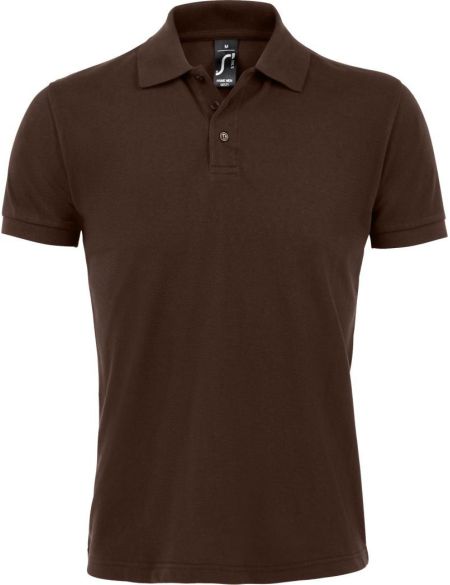 Herren-Poloshirt Sols Prime Men Schokolade